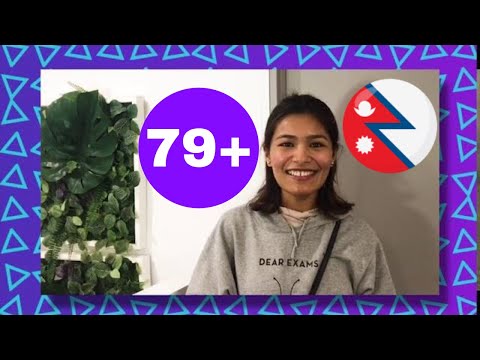 Kesha from Nepal Shares Her Advice (after getting 79+) ☝️ 🤤