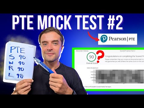 How to  Score 90 in PTE  (with NEW 2025 Changes) - Full PTE Mock Test PART 2