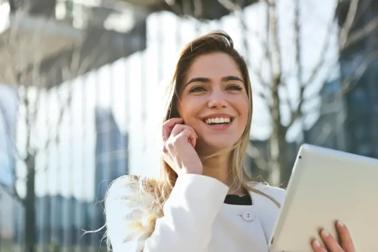About 2 Smiling student