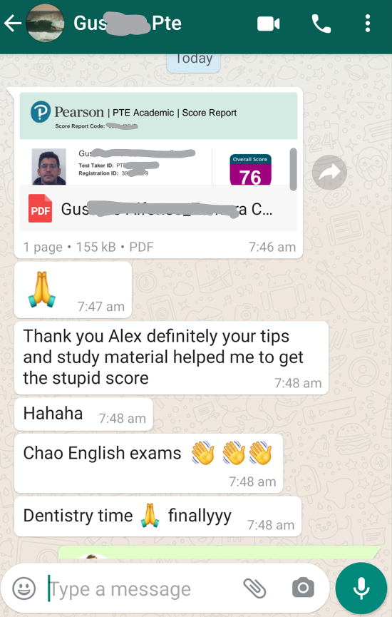 PTE Online Coaching 65+