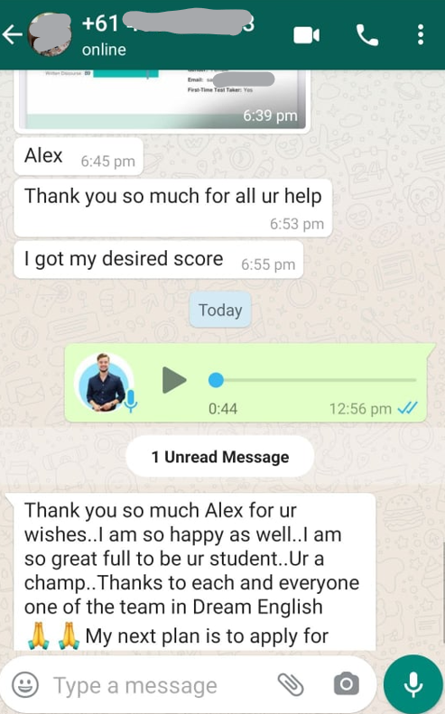 PTE Online Coaching 79+