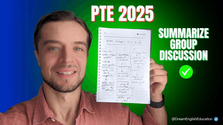PTE Summarize Group Discussion Tips and Tricks