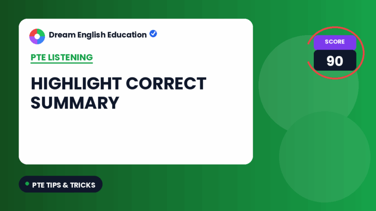 Pte listening highlight correct summary tips and tricks 2026 thumbnail