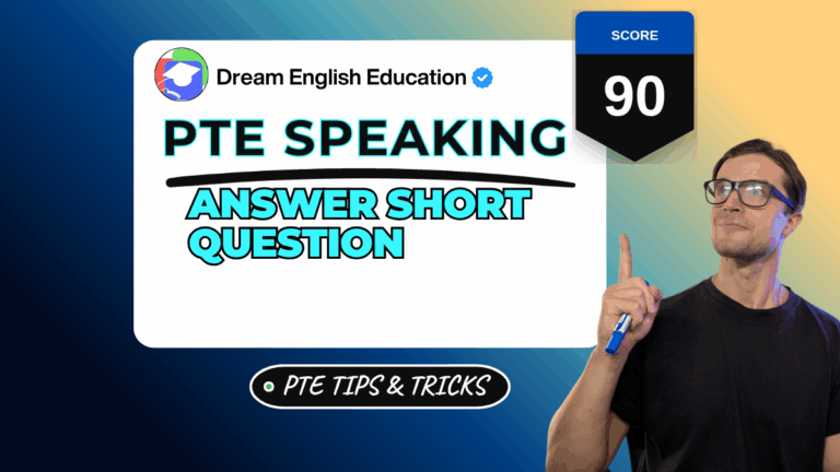 Pte answer short question tips & tricks 2026: simple task, hidden traps