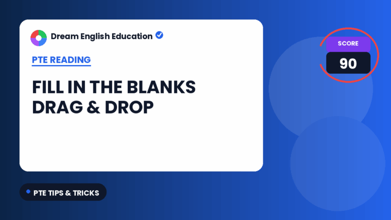 Pte reading fill in the blanks drag and drop tips and tricks 2026 thumbnail