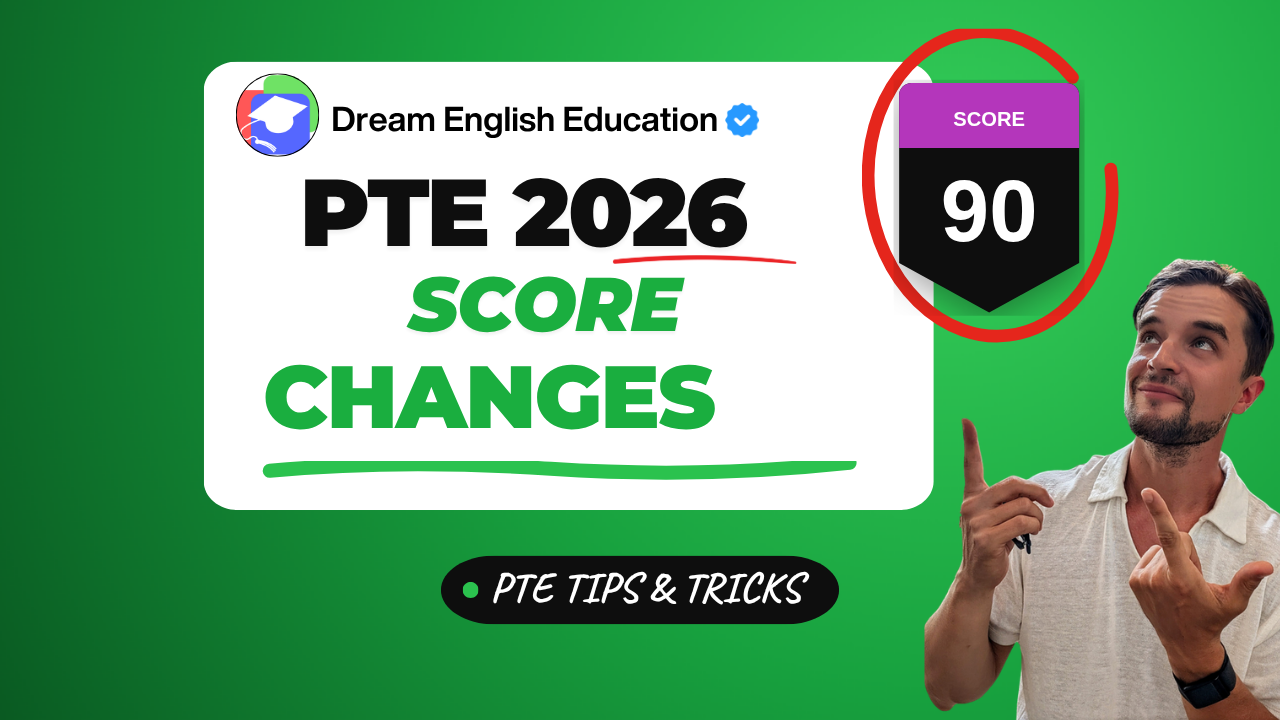Pte score changes 2026