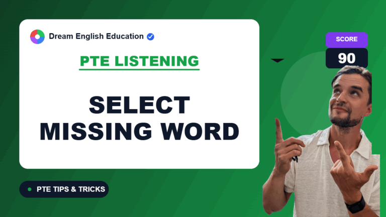 Pte select missing word tips & tricks 2026: predict the word before the options appear