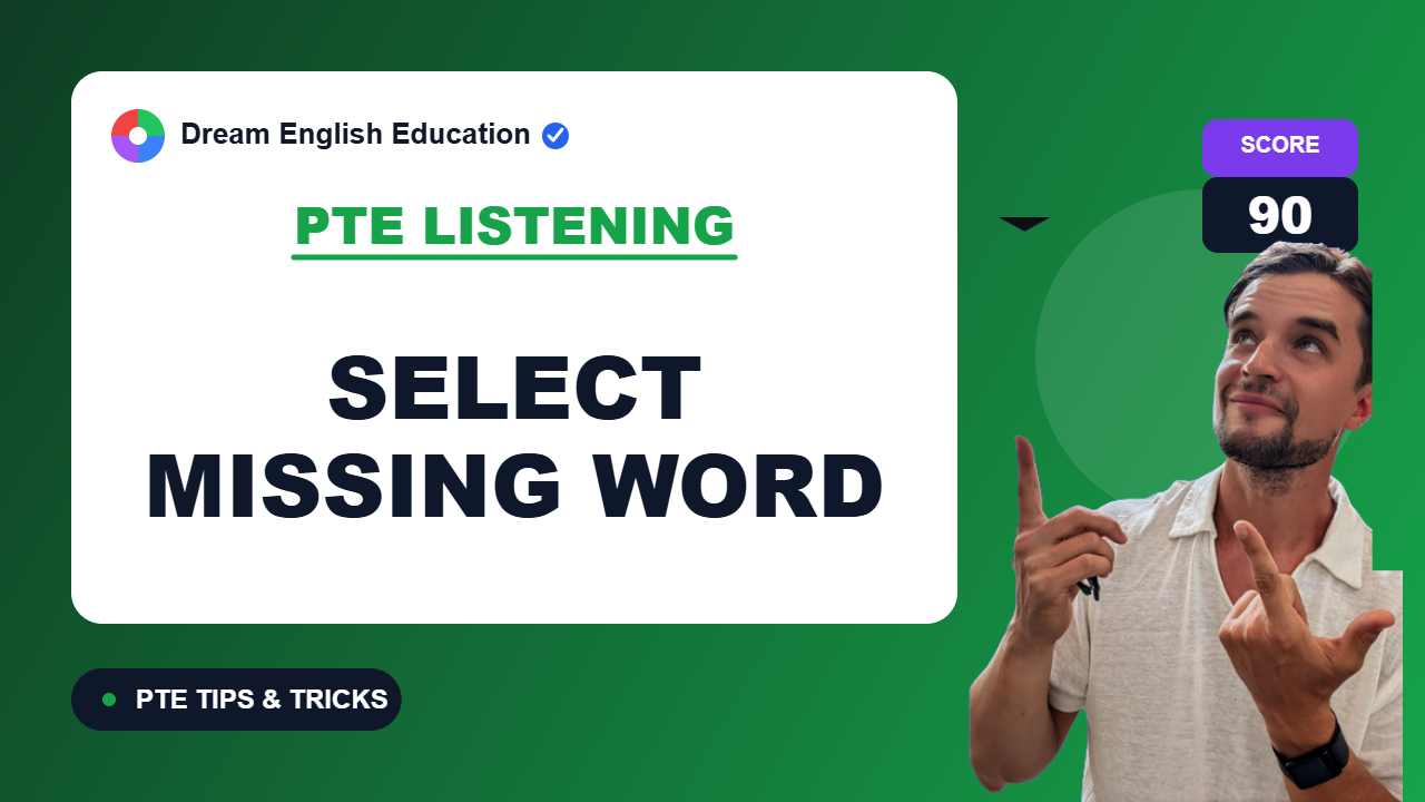 Pte select missing word tips 2026 v4