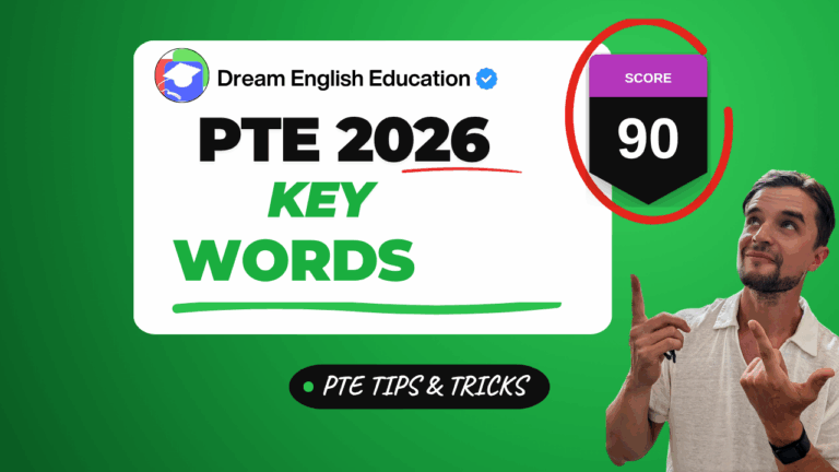 Pte vocabulary tips 2026